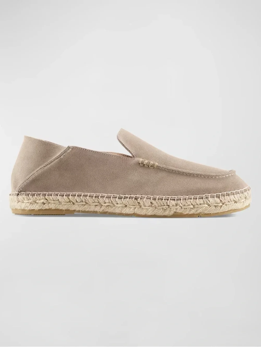 KOIO brown Ostuni suede espadrille